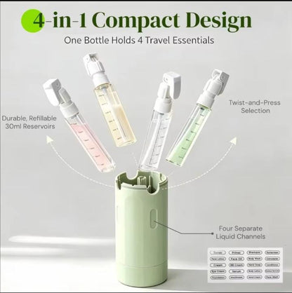 Pack of 2 – 4-in-1 Dispenser Bottles