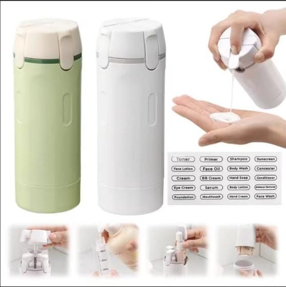 Pack of 2 – 4-in-1 Dispenser Bottles